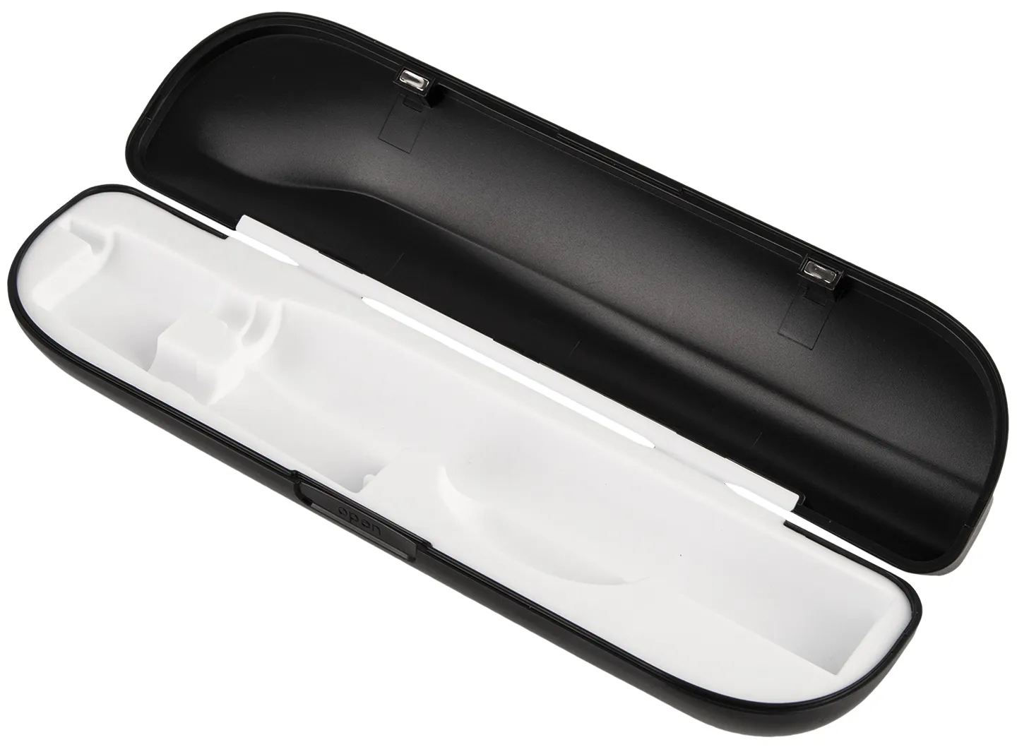 Дорожній футляр для зубних щіток Pecham чорний