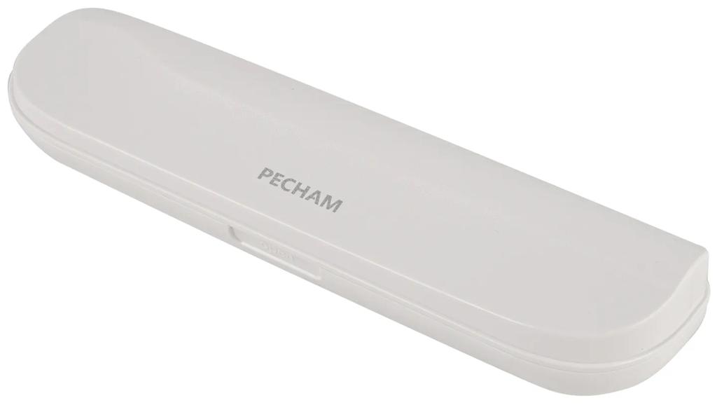 Дорожній футляр для зубних щіток Pecham білий