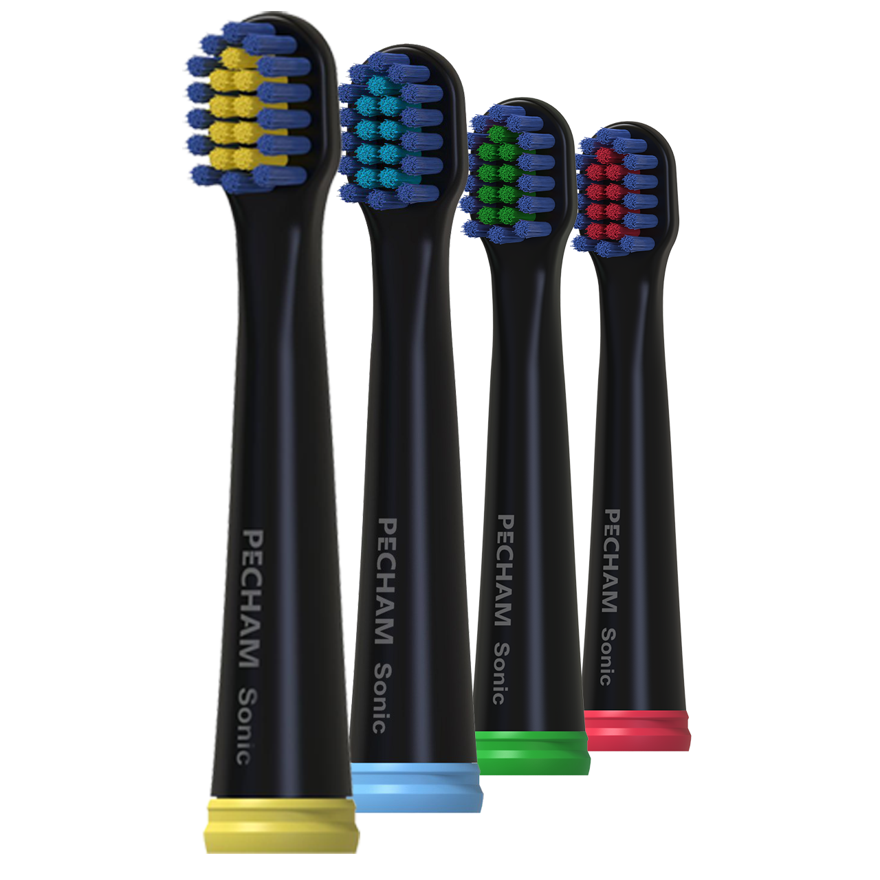 Насадки м'які /дитячі до електричної зубної щітки PECHAM чорні