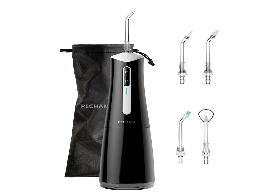 Іригатор Pecham travel black PC-5240 + річний запас насадок