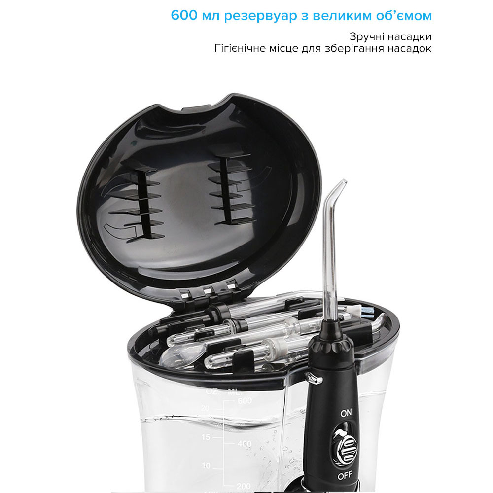 Іригатор PECHAM Professional Black Edition  + річний запас насадок